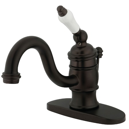 4 Centerset Single, Handle Bathroom Faucet, Oil Rubbed Bronze